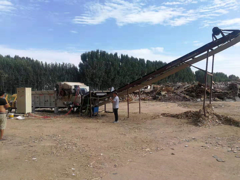Large production Wood chip Crusher, drum wood chipper, wood stump crusher wood shredder