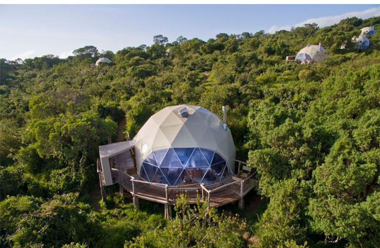 Luxury Inflatable Dome Tent Decoration Transparent Warm Glass Dome Tent