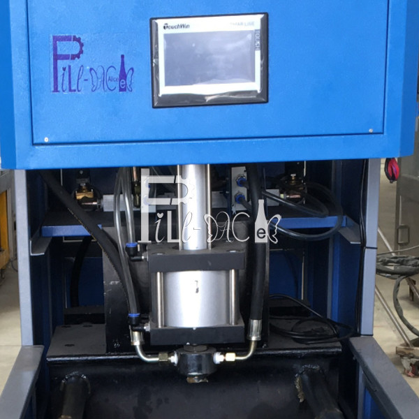 1 Cavity PET 100 BPH Gallon Bottle Blow Molding Machine