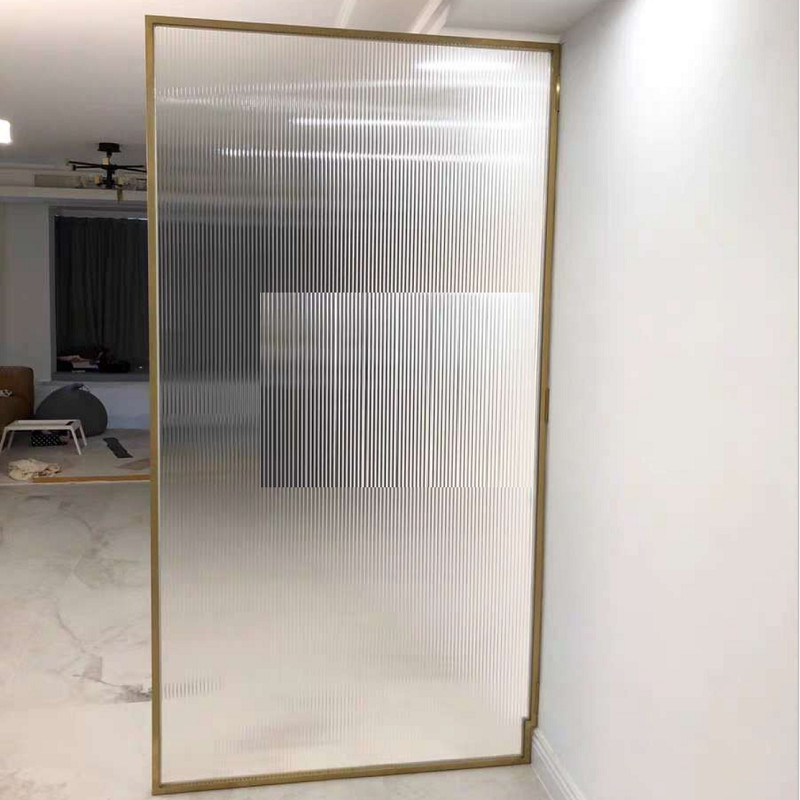Low Iron Solar Patterned Tempered Glass Rainbow Satinlite Super White