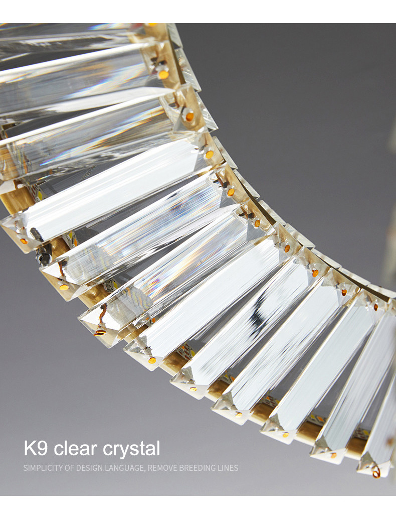 Nordic Luxury Ceiling Lamp Creative Living Room Dining Room Crystal Ceiling Chandelier(WH-CA-101)