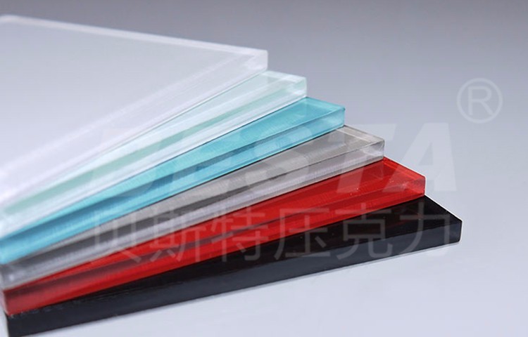 PMMA Plexiglass Double Layer Acrylic Sheet For Office Workstation