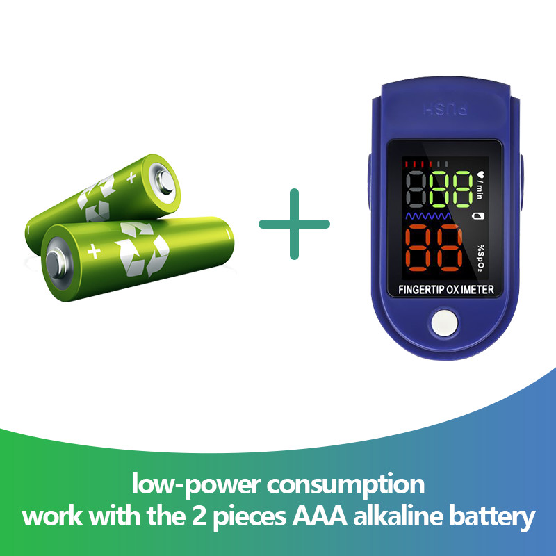 Accurate Fast Measurement Pulse Oximeter With Backlit Screen Low Power Consumption