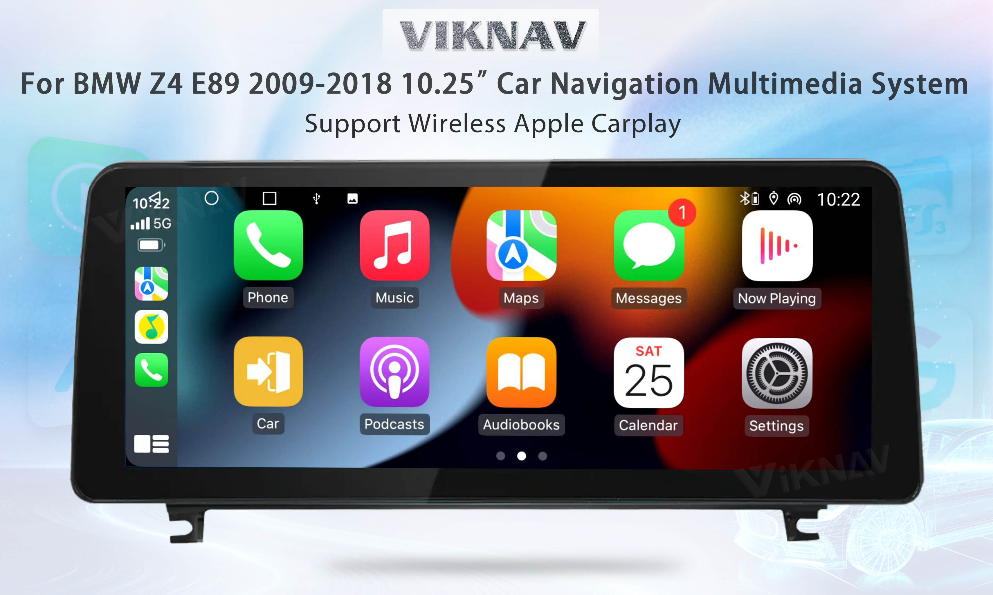 BMW Z4 E89 2009-2018 Multimedia Car Stereo GPS Navigation 2din Carplay