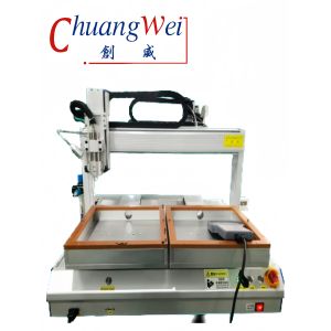 Double Station Pcb Cnc Router Machine Automatic PCB Routing Machine Electricity