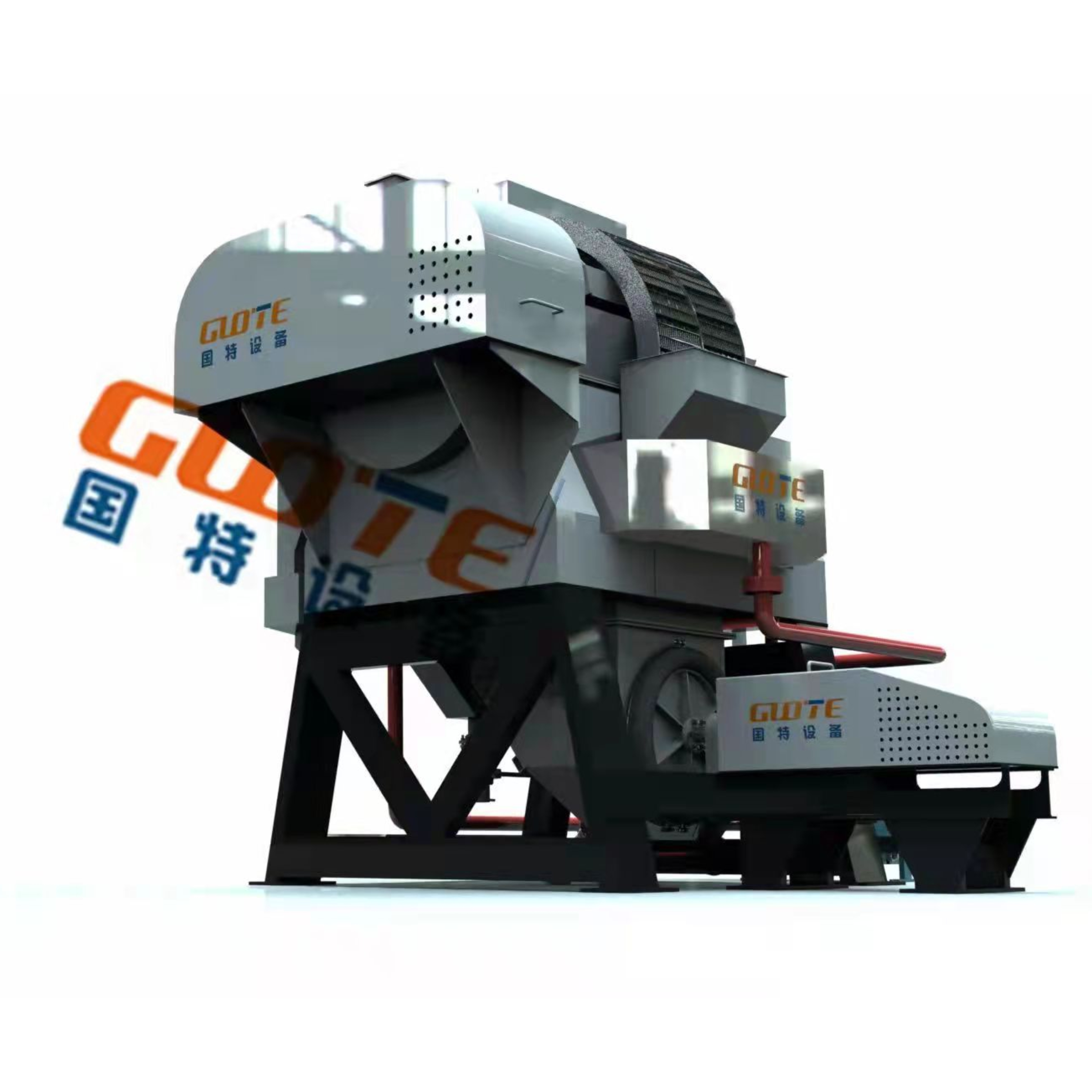 1 High Intensity Vertical Ring High Gradient Magnetic Separator for Tantalum Niobium Lepidomelane Monazite