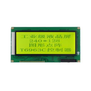 5.3 Inch Graphic LCD Module 240 X 128 Resolution STN Negative T6963c Controller