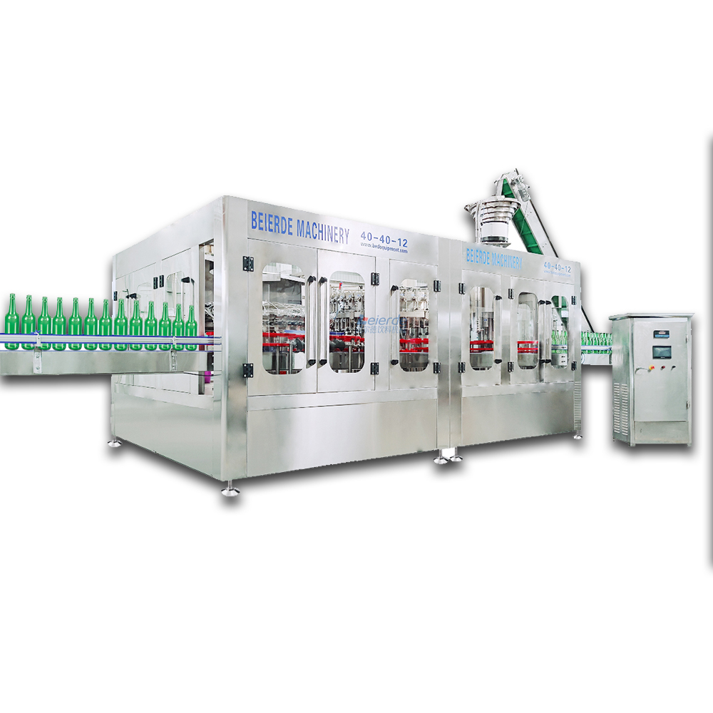 Electric Driven Beer Packaging Machine 380V 300BPM 18000BPH