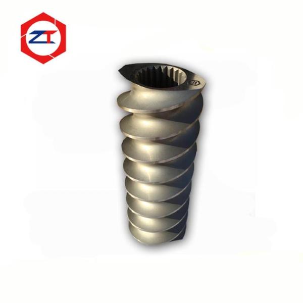 Quality Screw And Barrel Screw Elements For Plastic Twin Screw Extruder Prawn Feed Manufacturing Machine for sale