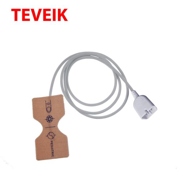 Medical Accessories Pediatric Spo2 Sensors Nihon Kohden 9 Pin For Patient