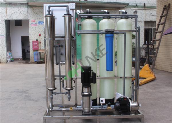 1000LPH UV / Ozone Sterilization RO Water Treatment Plant For Tap Water Leakage