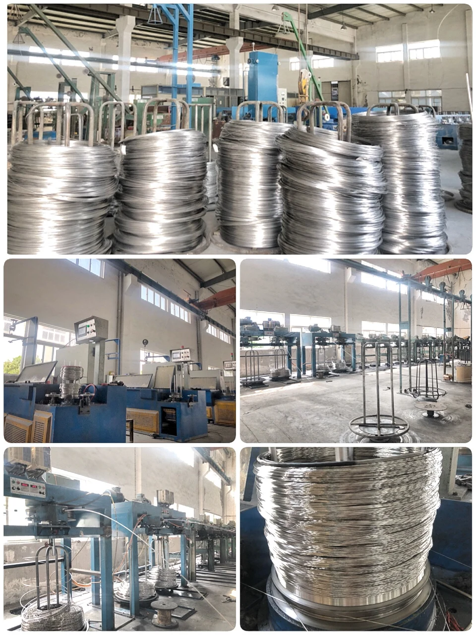 Cold Drawn Bright Stainless Steel Spring Wire Diameter 0.15mm - 12mm