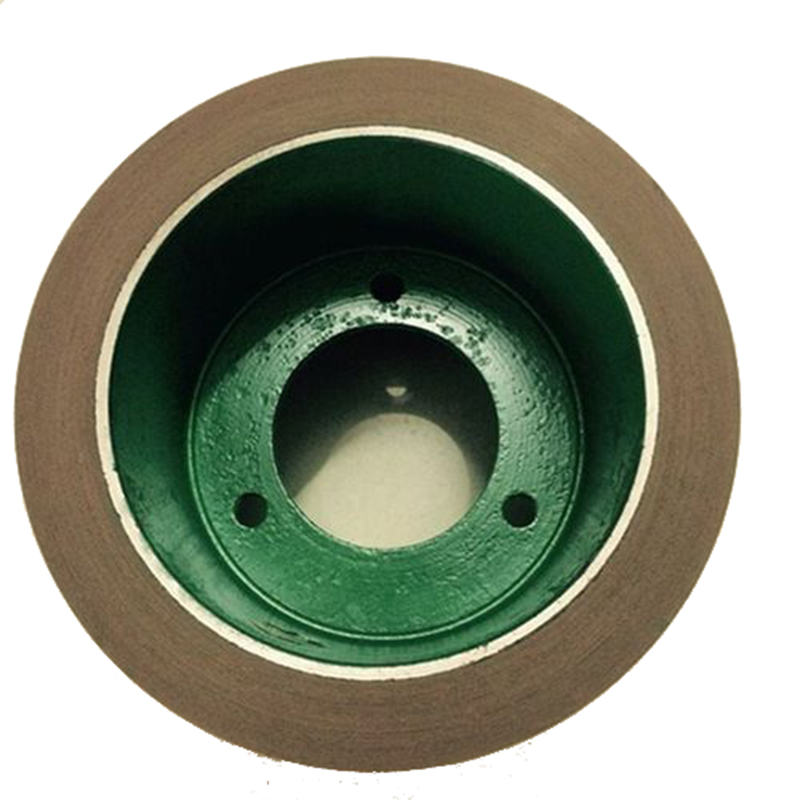 Customized 6" inch Silicone Coated Nip Rice Mill Huller Rubber Roller for Home