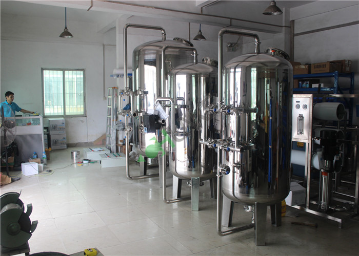 Stainless Steel Mechanical Filter For Water Treatment With Quartz Sand / Activated Sand Filter