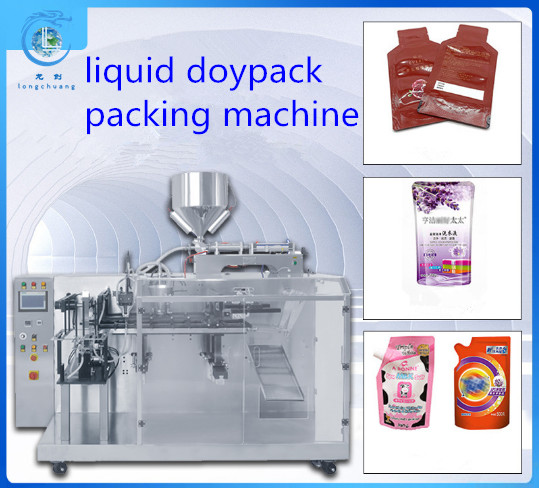 Juice Premade Bag Packiagng Machine Milk Zipper Pouch Packing Machine Sauce Doypack Packaging Machine