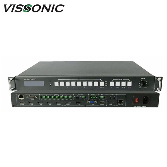  high-performance seamless UHD presentation switcher with multi-format signal handling scaling technology Manufactures