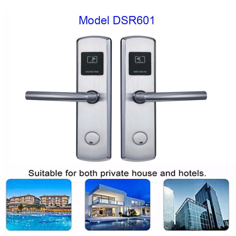 ID Rfid Card Lock System Sus304 Smart Handle Door Lock Waterproof