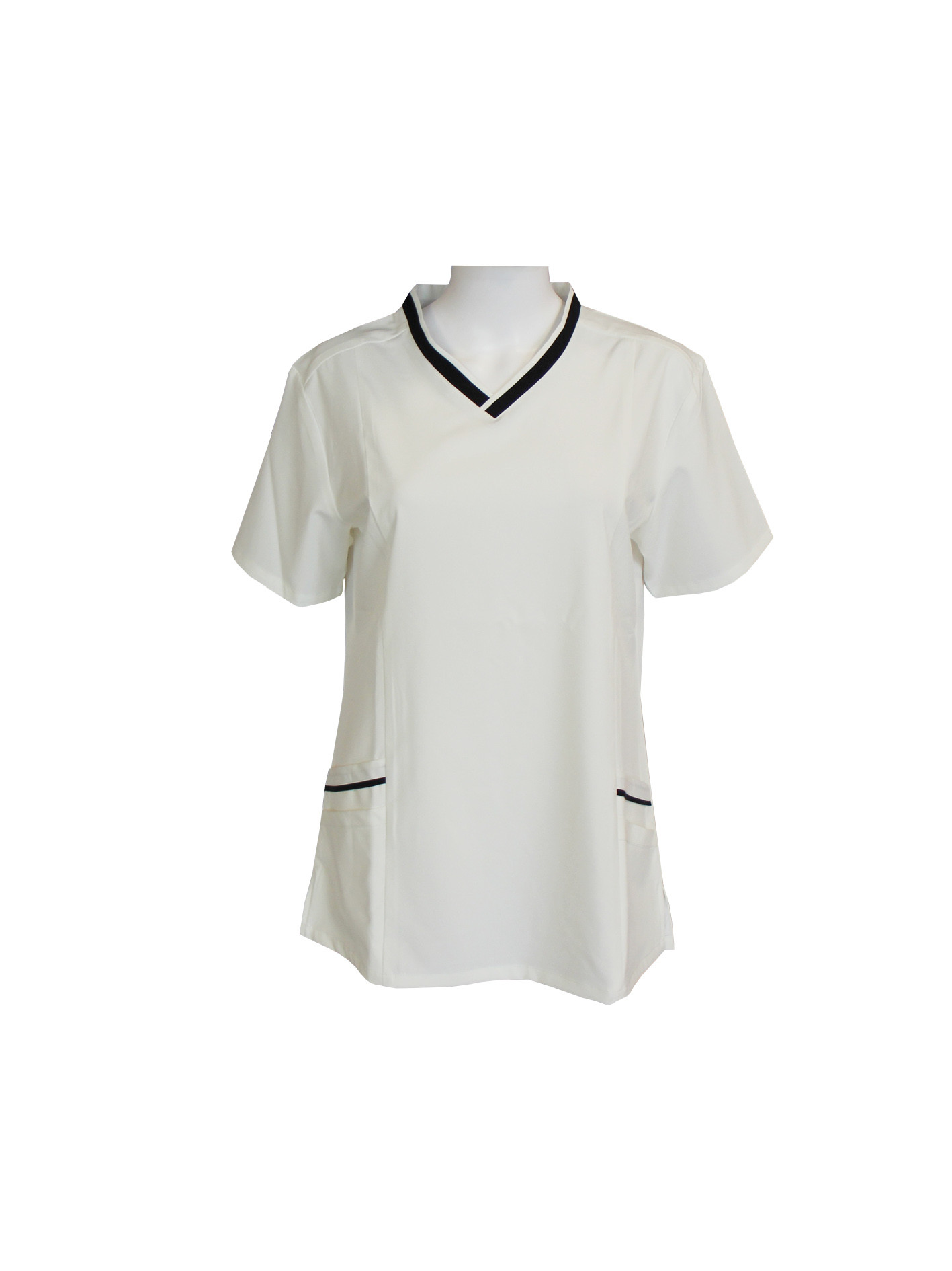 S-4XL 95% Polyester 5% Spandex Medical Uniform Scrubs 4 Way Stretch