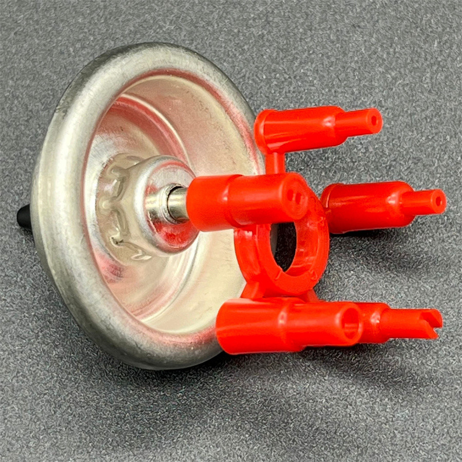 Nylon Stem Gas Spray Valve for Lighter Refilling Applications One Inch Lighter Gas Valve