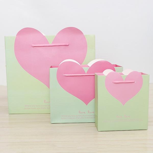 Factory wholesale exquisite gift bags shopping bags Flower milk tea bag paper