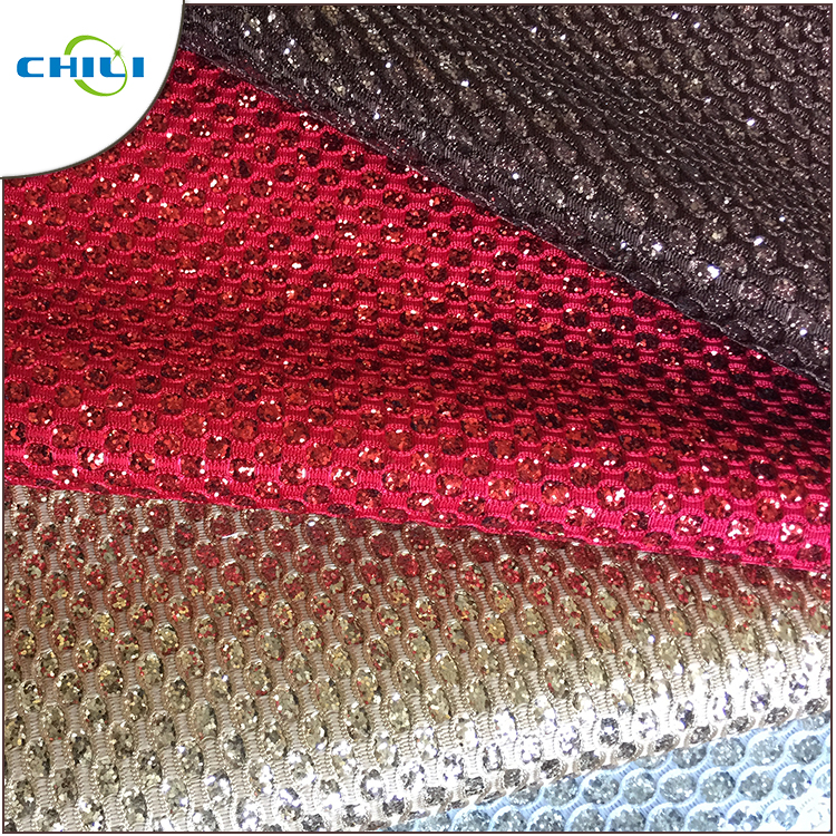 Shoes Application Glitter Leather Fabric Artificial Custom Printed