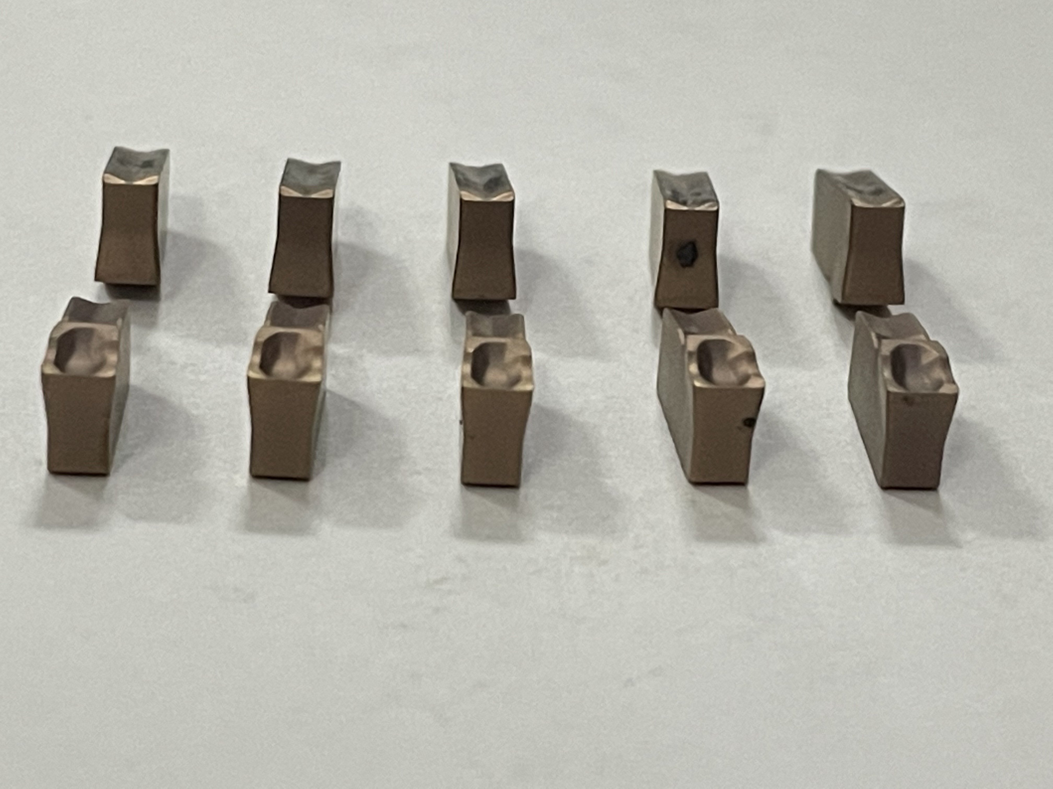 Carbide Parting Coated Carbide Inserts , N151.2 N123 Grooving Tools For Lathe