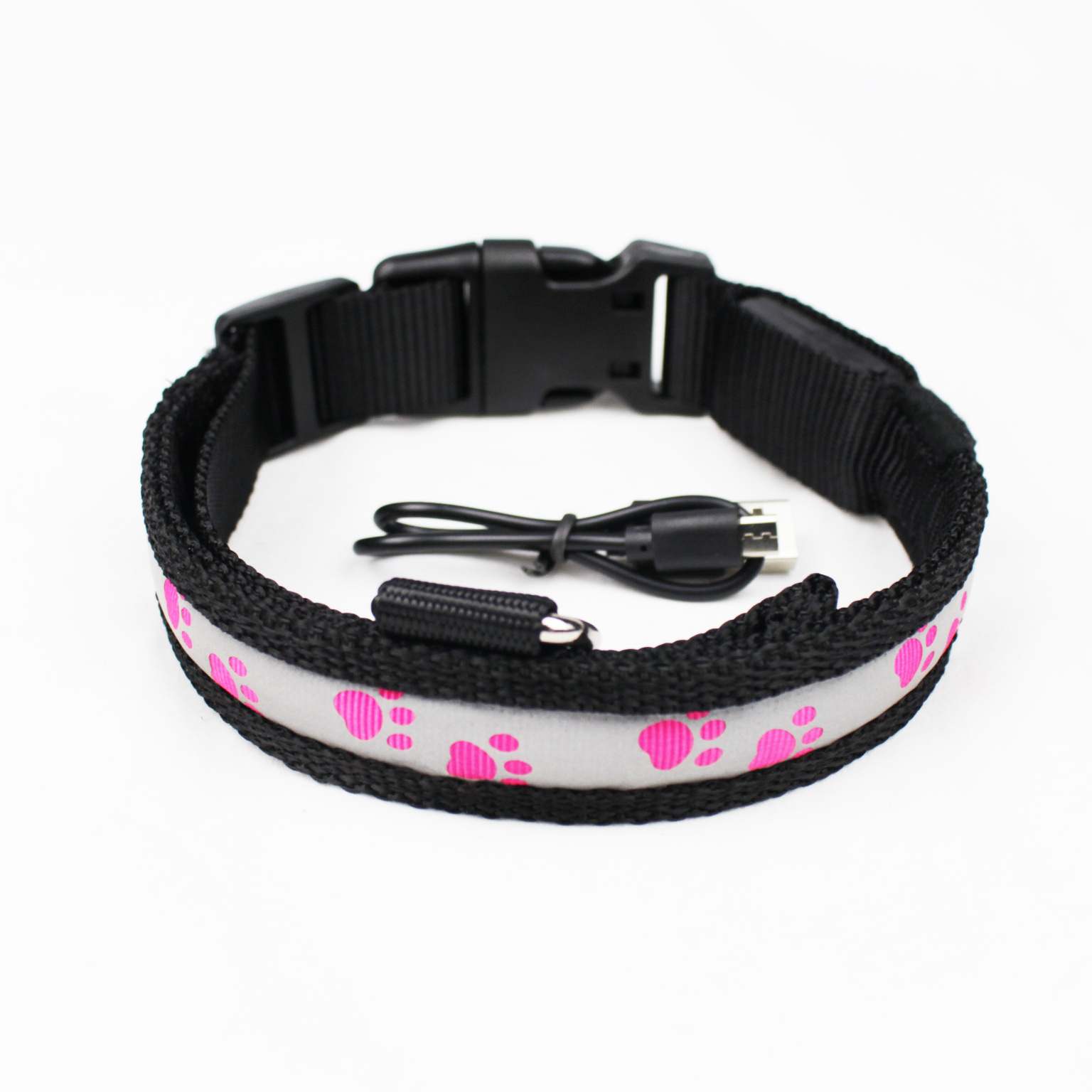 C903 Wholesale Most Welcomed Safety Waterproof Rechargeable Led Luminous Dog Collar