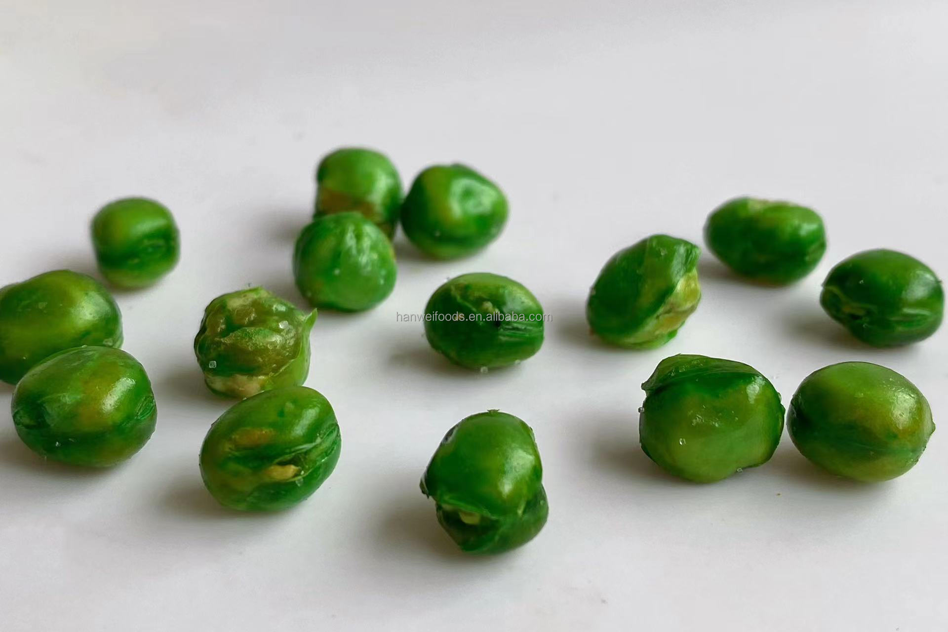 Various Flavors Organic Green Peas Healthy Cheese Coated Dried Sweet Peas