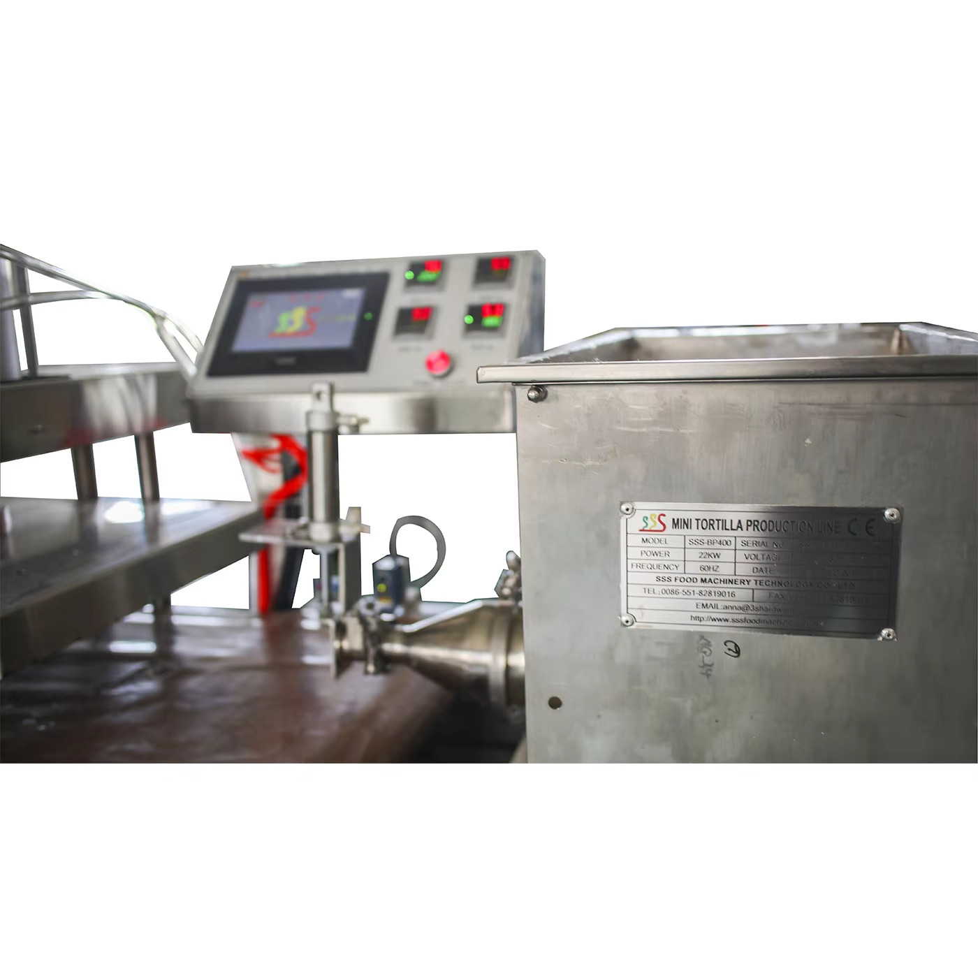 High Capacity Commercial Tortilla Machine BP-450 for Authentic and Fresh Tortillas
