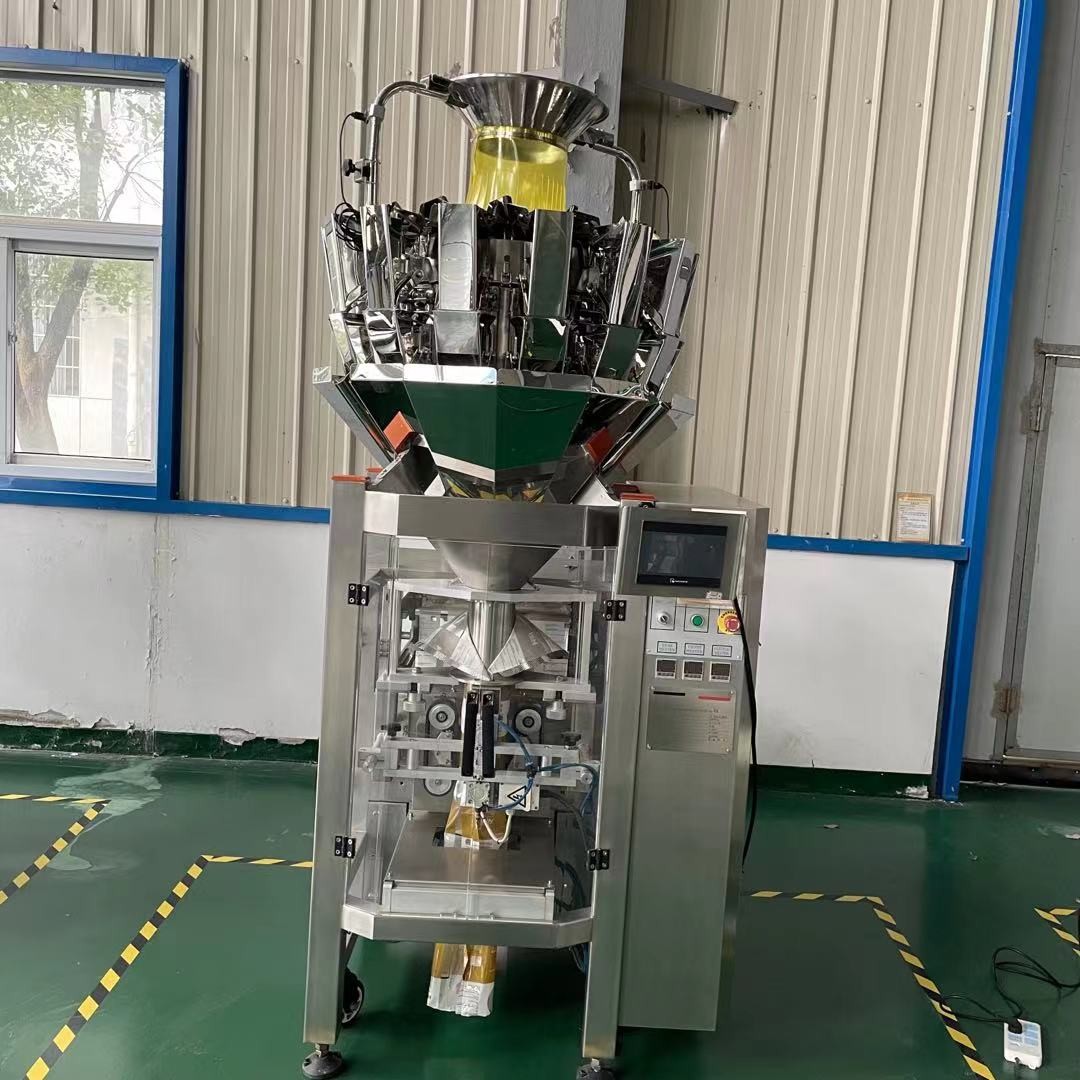 Easy To Operate Automatic Stainless Steel 304 High Precise 14 Head Combination Multihead Weigher Machine For Snack Food