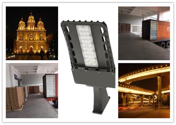 High Performance LED Shoebox Parking Lot Lights Single Crystal DC 12V 40W Solar