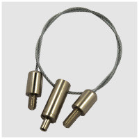 Suspension Kit For Led Panel Lights With Adjustable Cabel Gripper