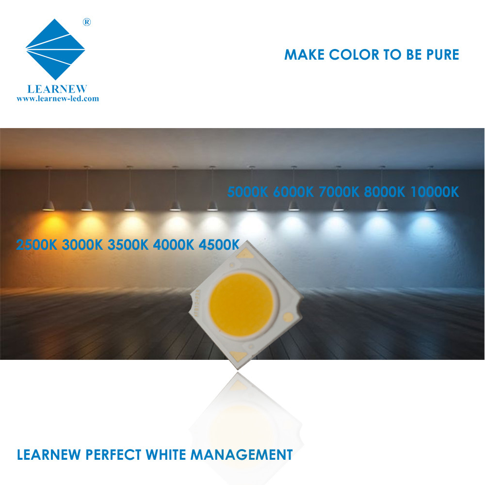 15-30W 1414 2700-6500K White 120DEG LED COB Chip For Downlight / Tracking Light