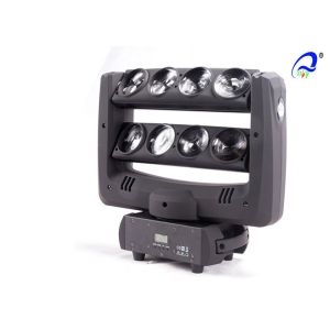 Double Face 8pcs 10W LED Spider Beam Moving Head Light LED 8*10W RGBW / W