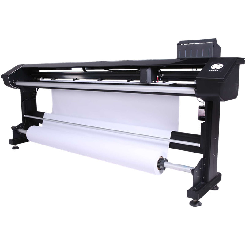 6 Color Refillable Continuous Inkjet Printer Plotter For Garment Pattern Printing