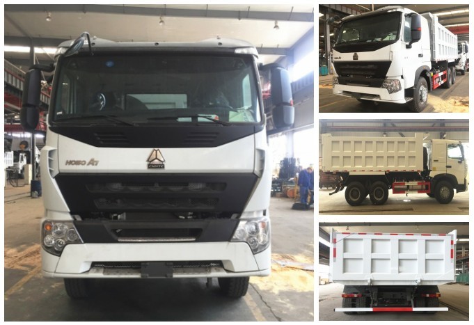 SINOTRUCK HOWO A7 6X4 Heavy Duty Dump Truck Euro 2 Emission Engine