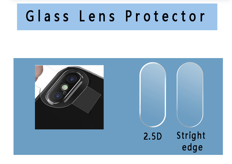 Clear Camera Covers Anti-Fingerprint Tempered Glass Camera Protector Film for Redmi Note 8 Pro K20 Pro