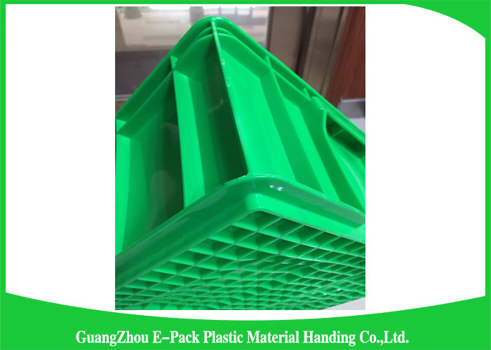 Logistics Virgin PP Stackable Plastic Containers , Standard Industrial Storage Bins