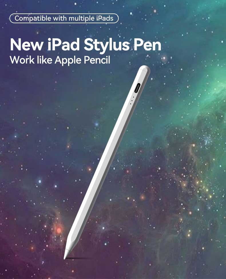 10H Long Lasting Touchscreen Writing Stylus With Rechargeable Battery