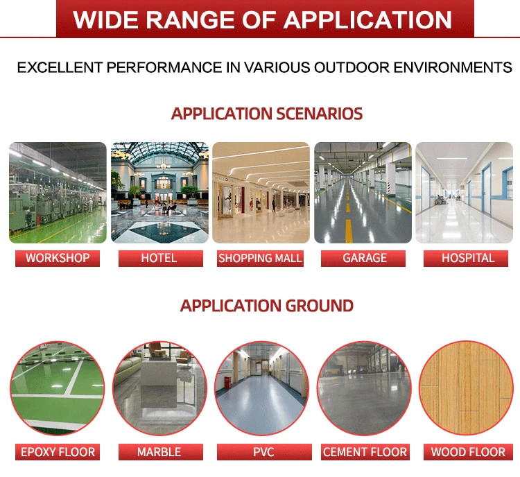 Walk Behind ISO Floor Scrubber Machine Electric Floor Washer Machine ODM