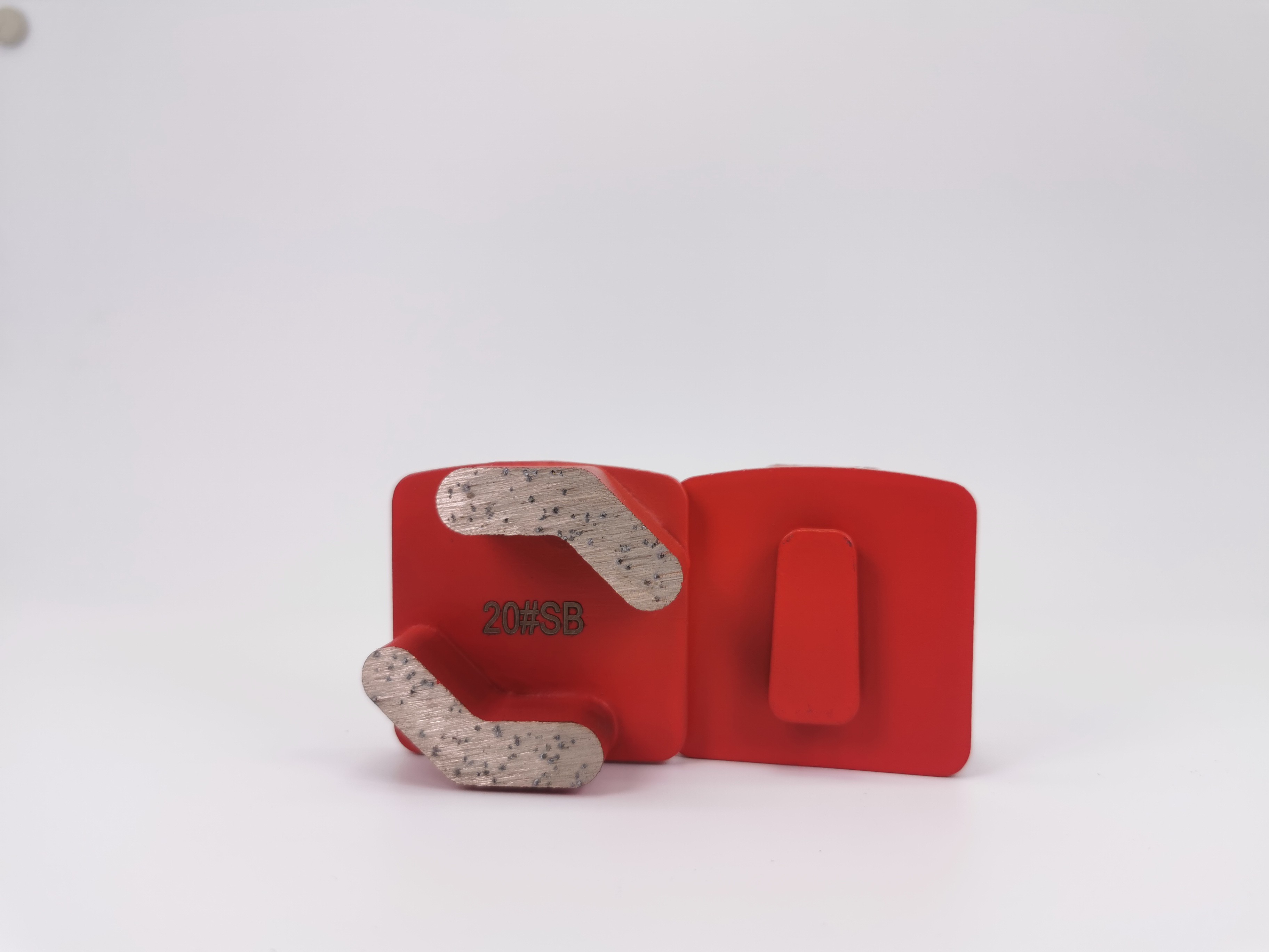 Double Boomerang Segments Redi Lock Diamond Grinding Shoes for Husqvarna