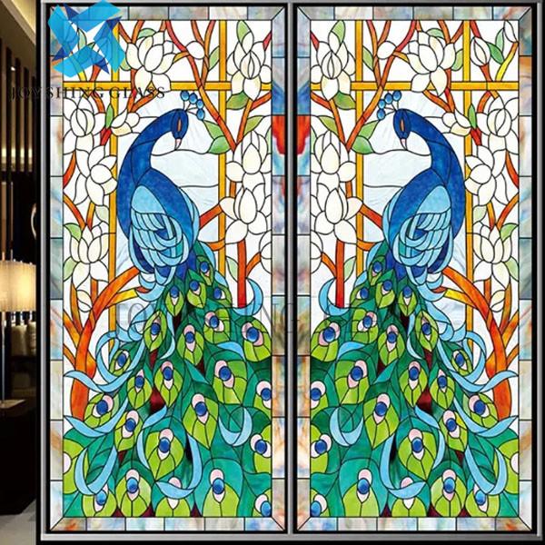 Quality Stained Glass Decorative Glass In Church Buildings for sale