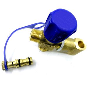 CNG Manual Filling Valve Car Gas Valve For Autogas Conversion Kit