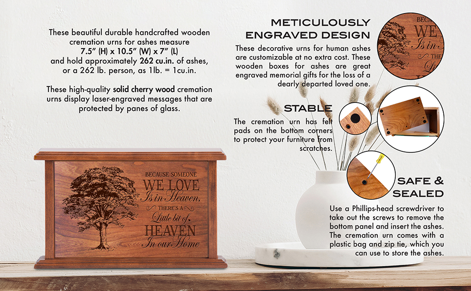 urnas para cenizas hembra adulta wooden keepsake box celebration of life idea wooden boxes with lids