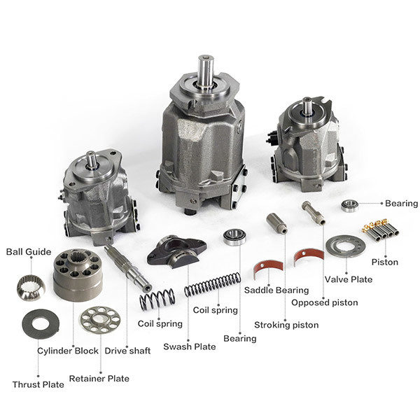 Rexroth A10VSO18 Hydraulic Pump Parts Accessories High Pressure