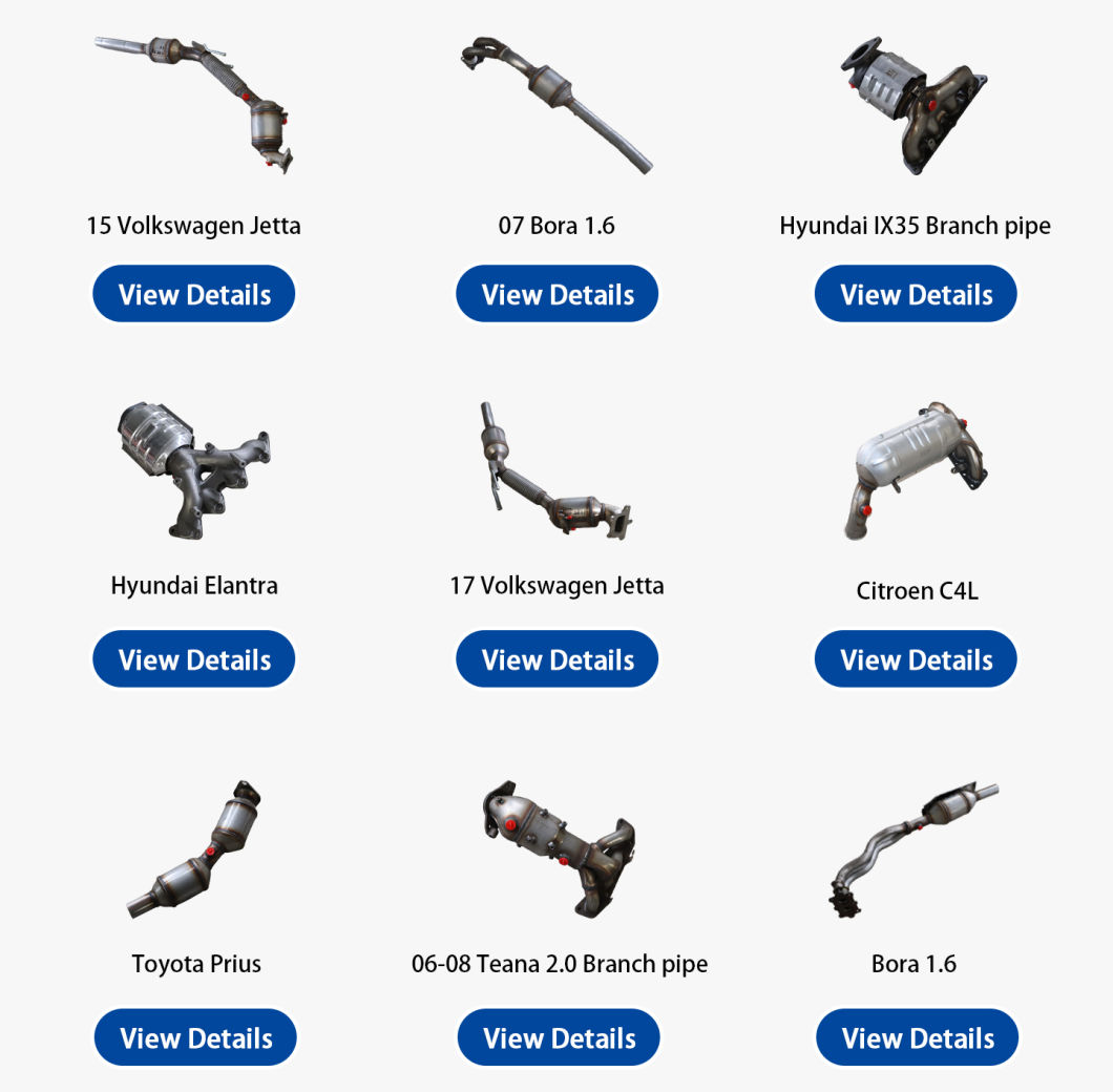 Citroen C4l High Quality Stainless Steel Auto Catalytic Converter