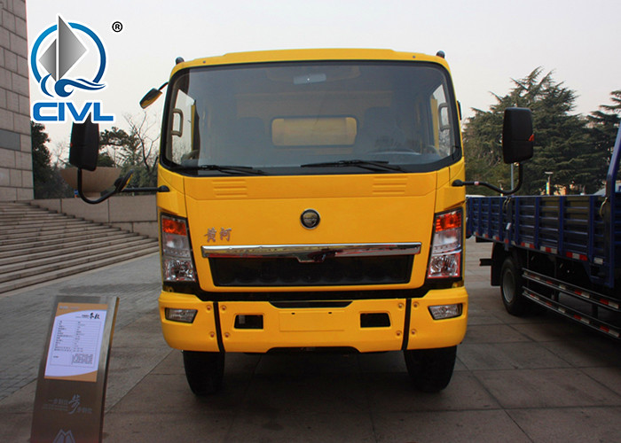 Single Row Cab Diesel Dump Truck 4x2 Chinese Sinotruk YN4100QB-2 Engine