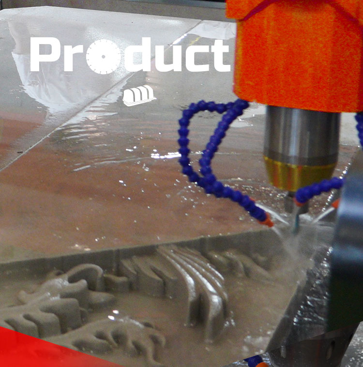 DSP Control System 5 Axis 3D CNC Stone Carving Machine for Granite Marble Engraving
