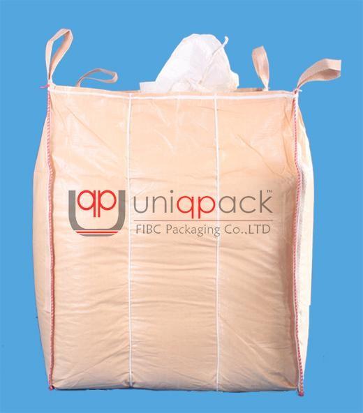 Polypropylene 1 Ton Bulk Bags UV Protective With Beige / White / Black