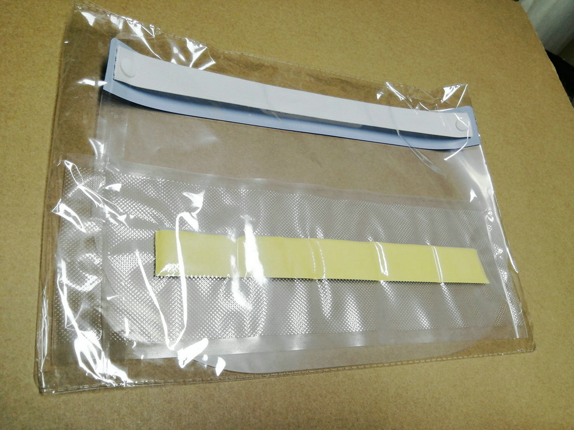 PET / PU Anti Epidemic Products , Clear Anti Fog Face Shield Protective